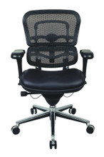 Ergohuman Mesh Chair with Leather Seat LEM6ERGLO