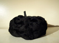 Vintage Chesterfield Black Fur Blend Hat