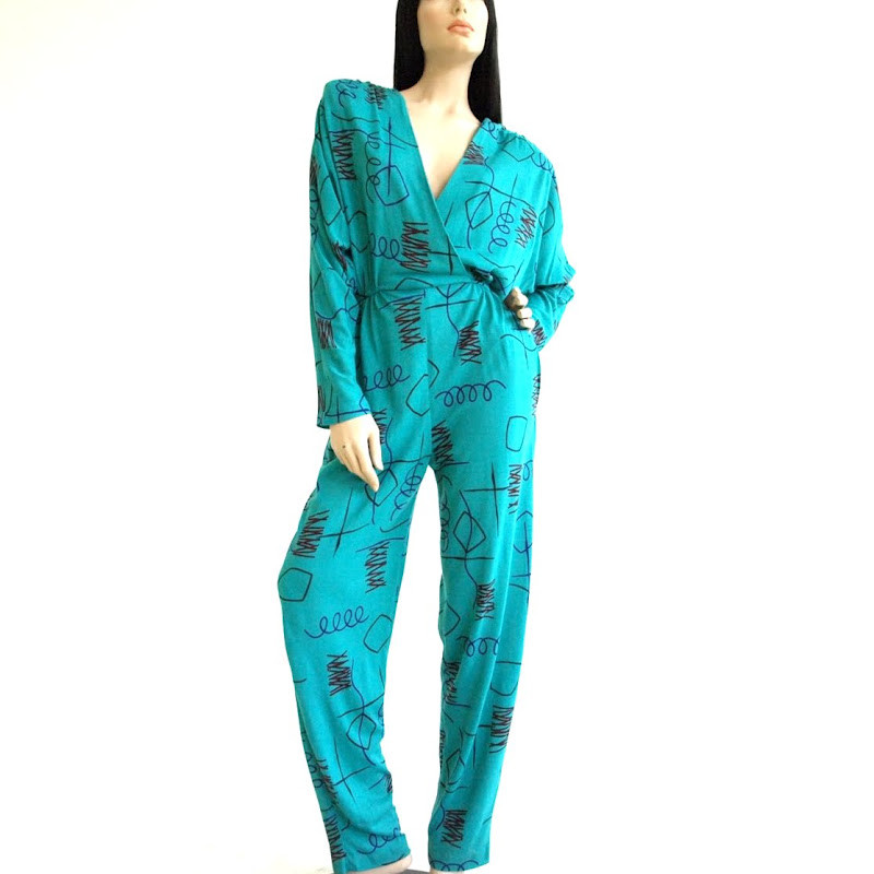1980s jumpsuit