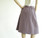 Vintage 1970's/1980's Barry Bricken Lilac Midi Pleat Skirt