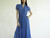Vintage 1970s/1980s Lilac Sheer Flare Dress