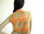 Vintage 1960s Orange Cropped Plaid Vest