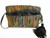 Vintage Black/Multicolor Sharif Tie Dye Leather Tassel Purse