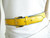 Vintage 1980s Yellow Guy Laroche Leather Belt