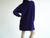 Vintage 1980s St. John  knits Purple Wrap Sweater