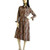 Vintage 1970s Jamison Rust Paisley Dress
