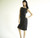 Vintage 1950s wool dress - Wendy Woods Gray Sheath Dress
