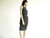 Vintage 1950s wool dress - Wendy Woods Gray Sheath Dress