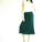 Vintage 1970's Forest Green Cashmere Skirt by Ballantyne