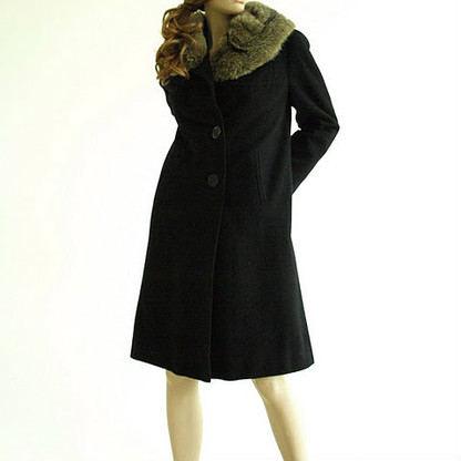 fur collar vintage