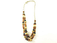 Vintage Tribal Jewelry - Double Strand Chain at Borough Vintage.