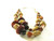 .Vintage Tribal Jewelry - 2 Strand Chain at Borough Vintage.
