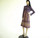 Vintage 1970's Purple Paisley Boho Peasant Dress