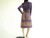 Vintage 1970's Purple Paisley Boho Peasant Dress