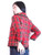 Vintage 1960's Red Plaid Cropped Blazer