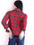 Vintage 1960's Red Plaid Cropped Blazer