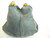 Vintage 1970's Periwinkle Blue Suede Tote Bag