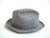 Vintage Red, Blue & White Plaid Fedora Hat