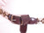 Vintage Cowhide Argyle Woven Belt