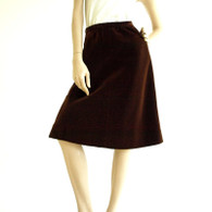 1970s Givenchy Velvet Skirt