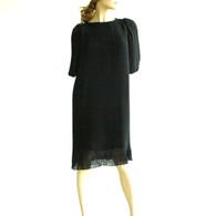 1970s Little Black Evening Dress