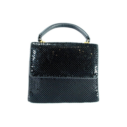 Whiting & Davis Black Mesh Handbag