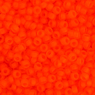 Miyuki Round Seed Bead Size 11/0 Orange Transparent Matte SB 0138F(51426)