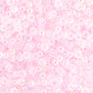 Miyuki Round Seed Bead Size 11/0 Light Pink AB Lined-Dyed SB 0265(51466)