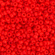 Miyuki Round Seed Bead Size 11/0 Red Vermilion Opaque SB 0407(51502)