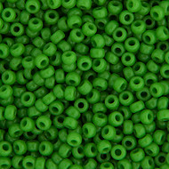 Miyuki Round Seed Bead Size 11/0 Green Pea Opaque SB 0411	(51505)