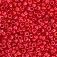Miyuki Round Seed Bead Size 11/0 Red Opaque Luster SB 0426(51512)