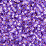 Miyuki Round Seed Bead Size 11/0 Lilac Silver Lined Opal Dyed Alabaster SB 0574(51540)