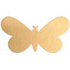 Metal Blank - Butterfly Brass  33x19mm 24ga(32282)