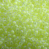 Miyuki Round Seed Bead Size 11/0 Chartreuse  Luminous Neon Color SB 1119(52974)