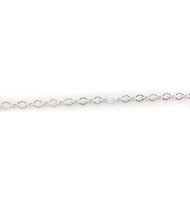 Sterling Silver Chain Flat Cable 2.1mm - per 100 ft roll(21105)