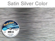 Soft Flex Beading Wire Clear Fine .014 Dia. 21 Strand 100 foot spool - each (6823)