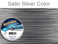 Soft Flex Beading Wire Clear Medium .019 Dia. 49 Strand 30  foot spool - each(6876)