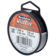 WildFire 0.2mm / 0.008" Black 12lb Test 114m spool -Eeach(4713)