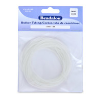 Beadalon Rubber Tubing 1.7MM x 5M (Frosted)