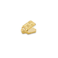 1.9MM Cord End Gold Colour - 144 pcs (4938)