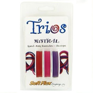 Soft Flex Trios Beading Wire Mystical Medium/ .019 dia. Spinel/ Pink Tourmaline/ Amethyst 3x10 foot pack - each(6911)