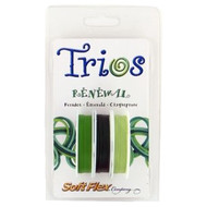 Soft Flex Trios Beading Wire Renewal Medium/ .019 dia. Peridot/ Emerald/ Chrysoprase 3x10 foot pack - each (6912)