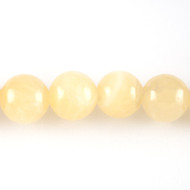 Aragonite 4mm Round Bead - by the strand(3241)