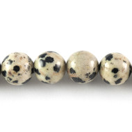 Dalmatian Jasper 4mm Round(3242)