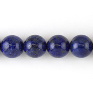 Lapis Bead 4mm Round - by the strand(53359)