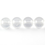 Clear Quartz 6mm Smooth Round Beads - by the strand(35367)