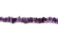 Amethyst Bead Chips AA Grade 16" -  by the strand(35843)