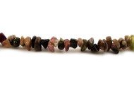 Mixed Tourmaline Bead Chips 16" -  by the strand(3182)
