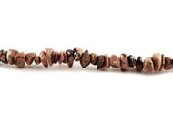 Rhodonite Bead Chips 16" - by the strand(3174)