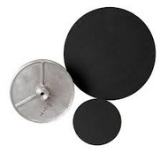 Lortone 600 grit 8” Silicon Carbide Plain Sanding Disc for Lapidary Polishing 505-015